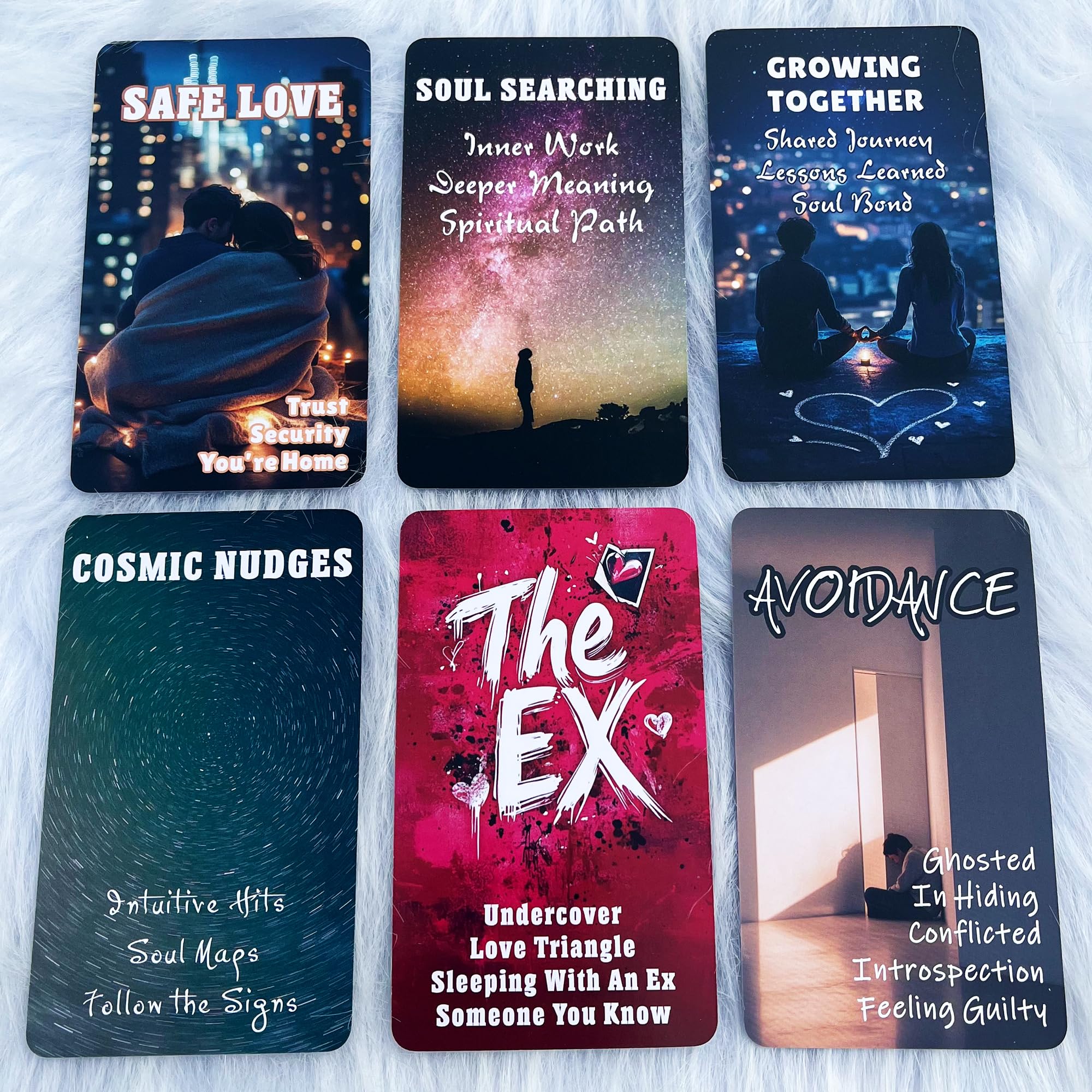 GZXINKE Tangled Love Oracle Cards, Romance and Relationship